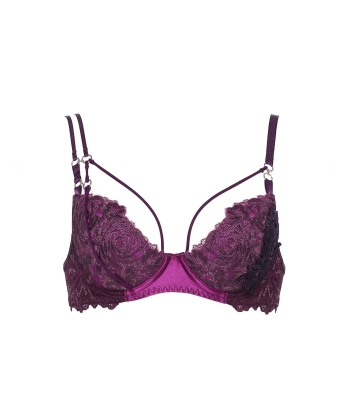 スピルグラマー グレースシルク ブラ(PURPLE)