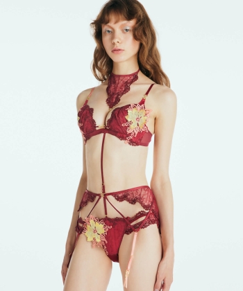 コントラスティングティント トリックリフト ブラ