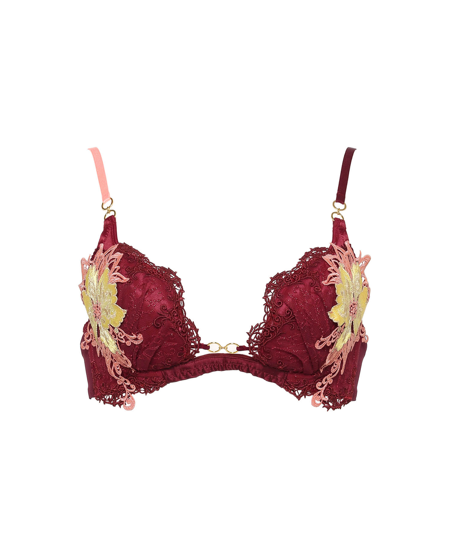 コントラスティングティント トリックリフト ブラ