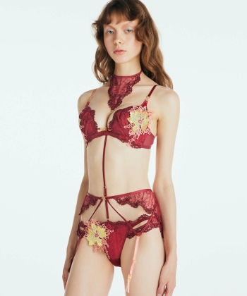 コントラスティングティント ガーター