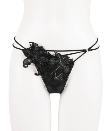 クイーンリリー Tバック(BLACK)