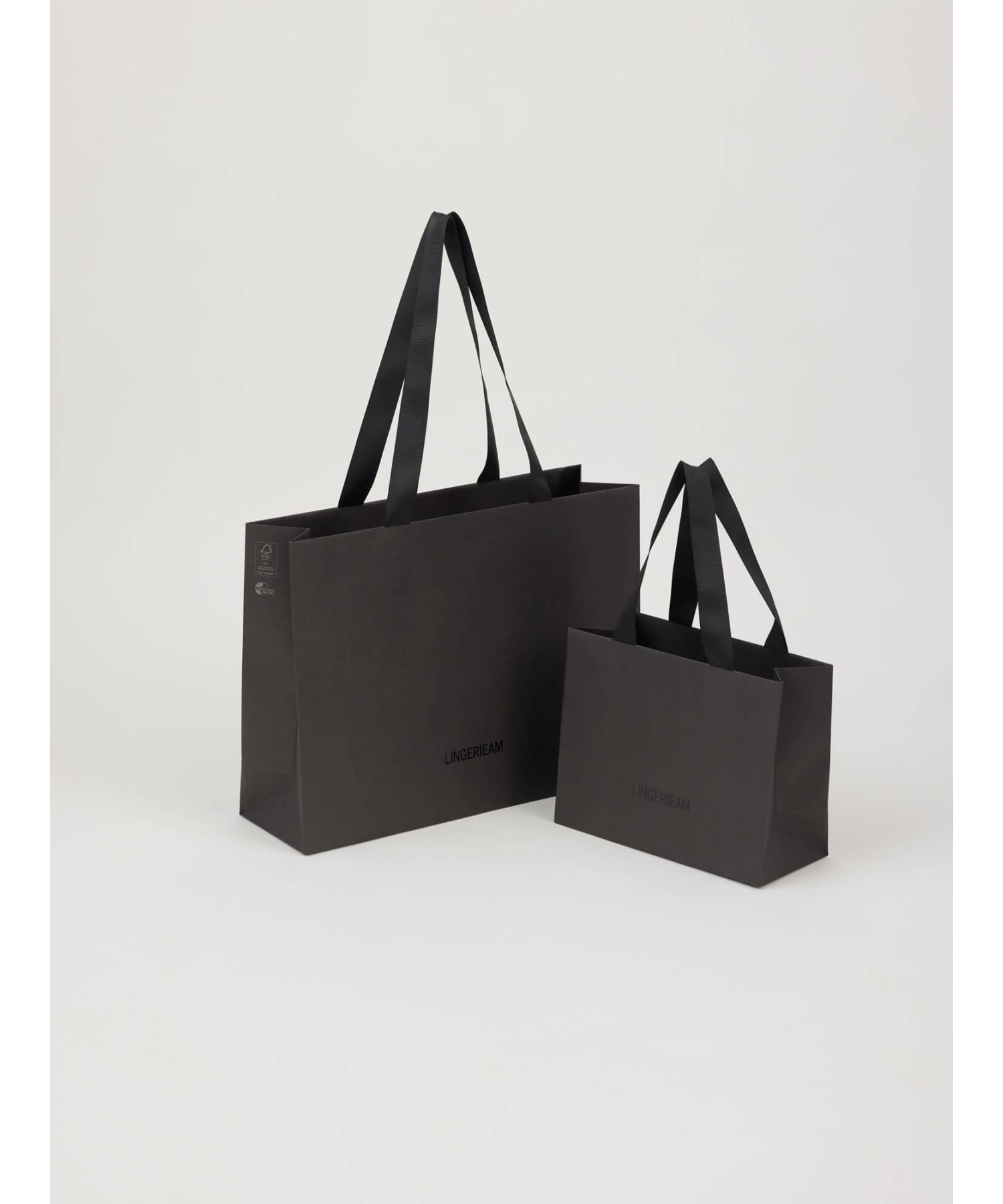 LINGERIEAM ギフトボックスL&ショッピングバッグMセット