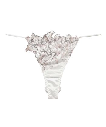 アリリナ エンブロイダリーレース Tバック(WHITE)