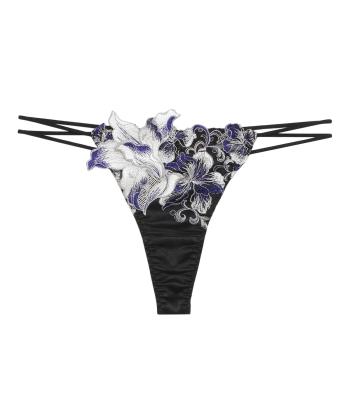 アリリナ ストレッチレース Tバック(BLACK)