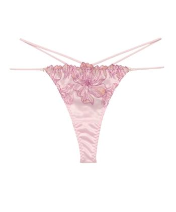 ミレイユ エンブロイダリーレース Tバック(PINK)