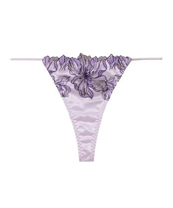 ミレイユ ストレッチレース Tバック(PURPLE)