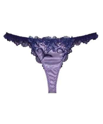 シエナ ストレッチレース Tバック(PURPLE)