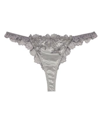 シエナ ストレッチレース Tバック(GRAY)