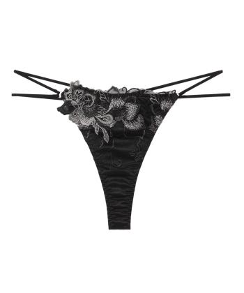 ノウェリカ エンブロイダリー Tバック(BLACK)