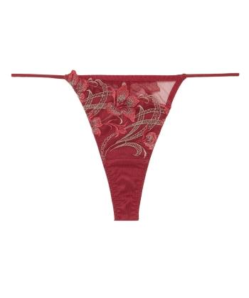 エポナ エンブロイダリー Tバック(RED)