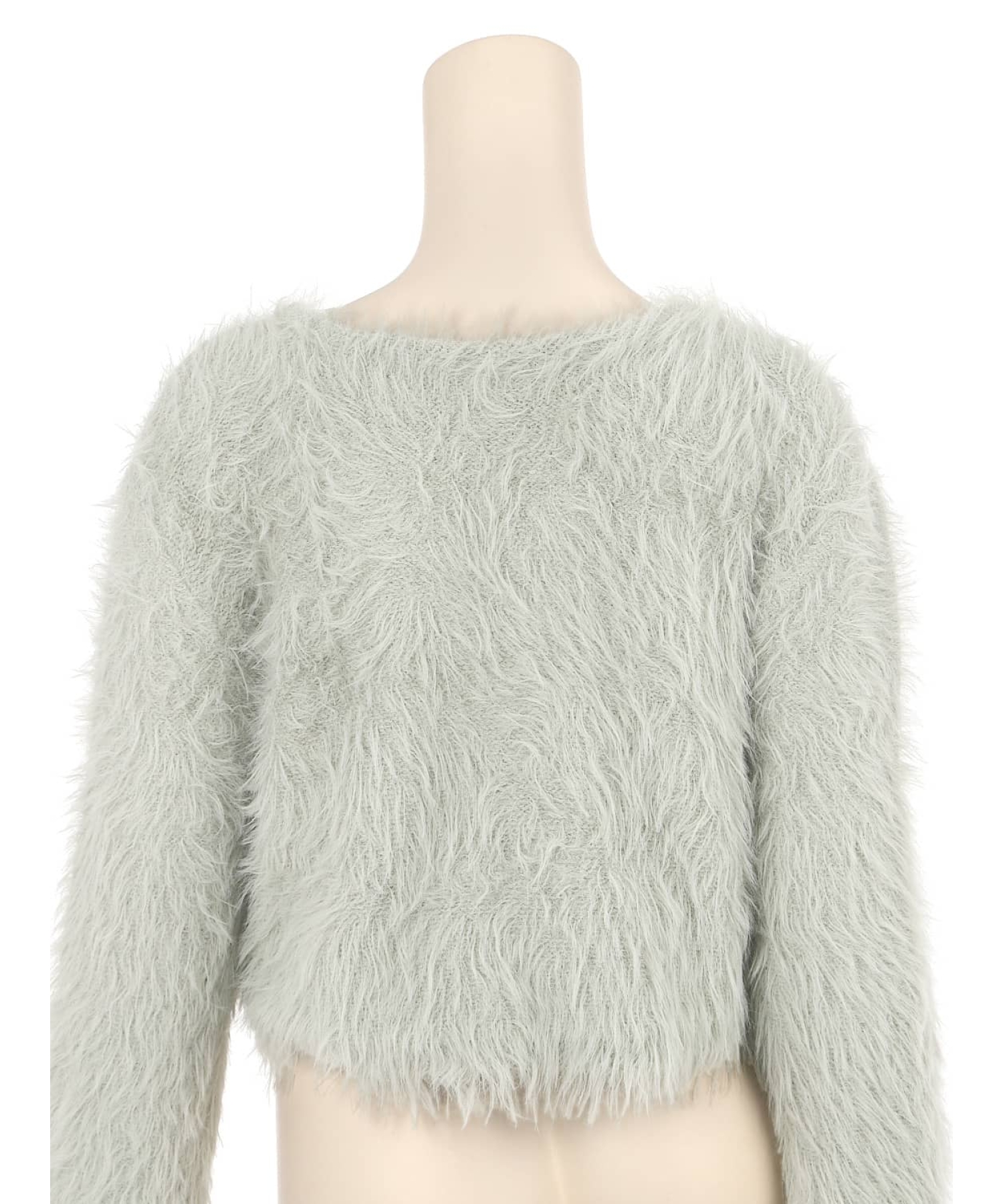 フェザーヤーンリボン カーディガン