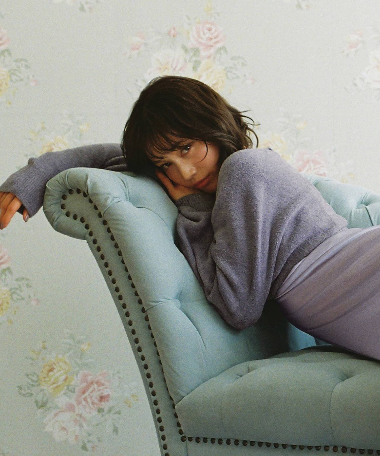 フェザー カーディガン