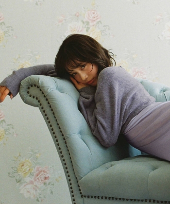 フェザー カーディガン