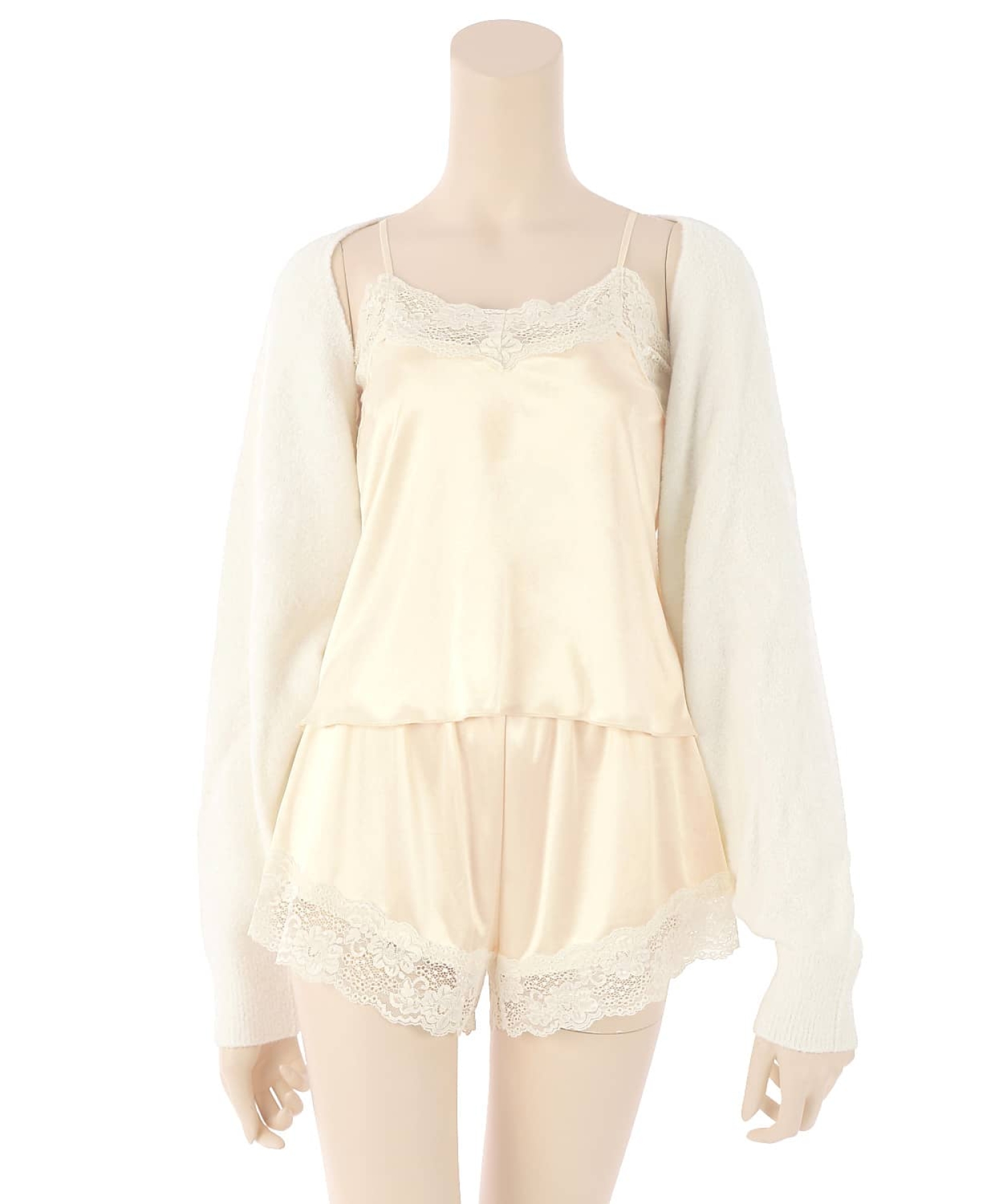 フェザー カーディガン