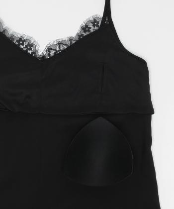 スリットロングワンピース