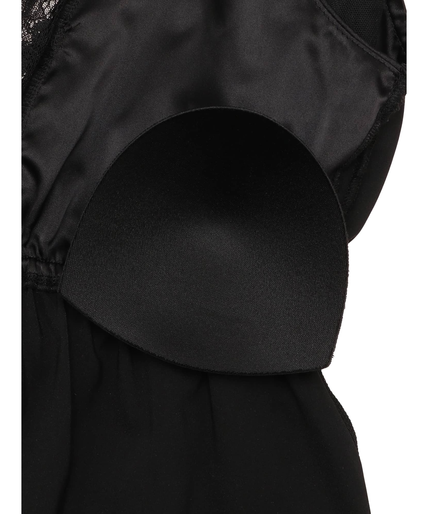 チュールサテン ロンパース