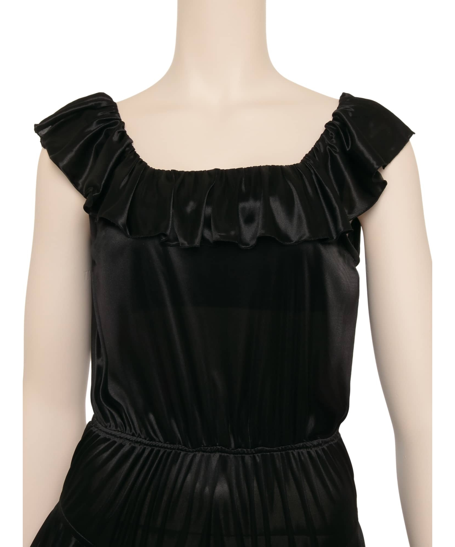 シルキーバックオープン ロンパース