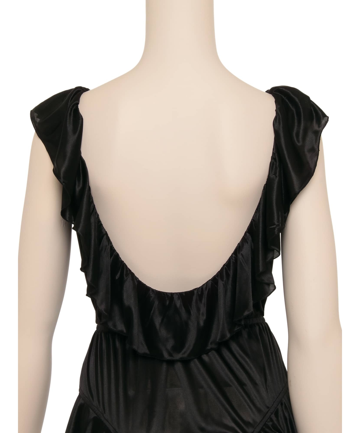 シルキーバックオープン ロンパース