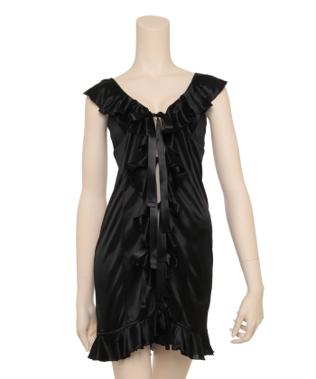 フリルリボンワンピース