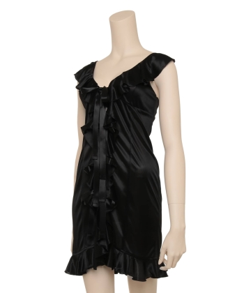 フリルリボンワンピース