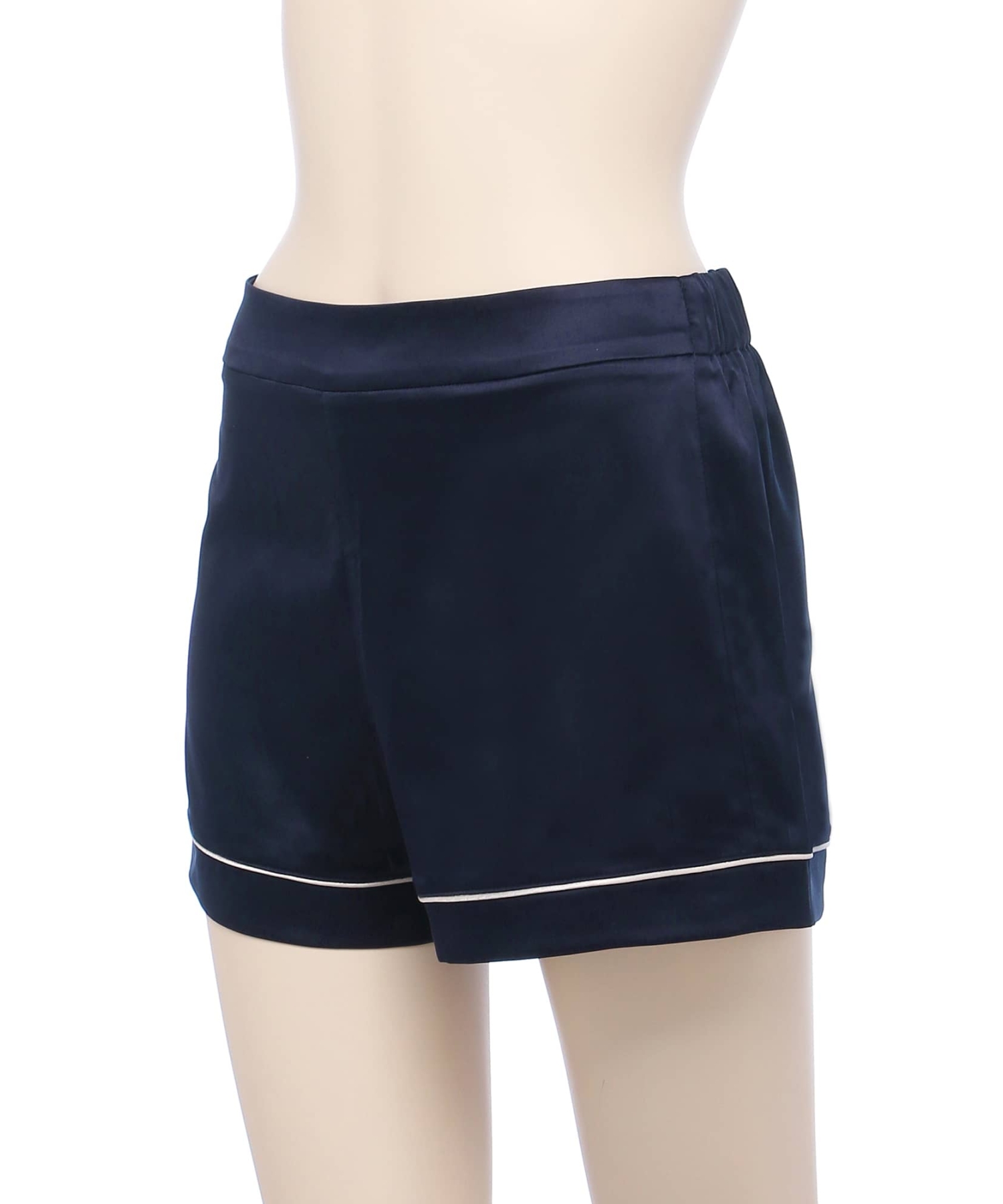 サテンシャツ ショートスリーブセット