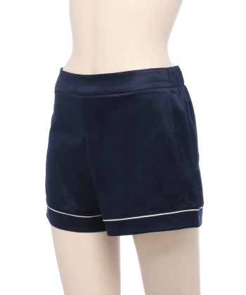 サテンシャツ ショートスリーブセット