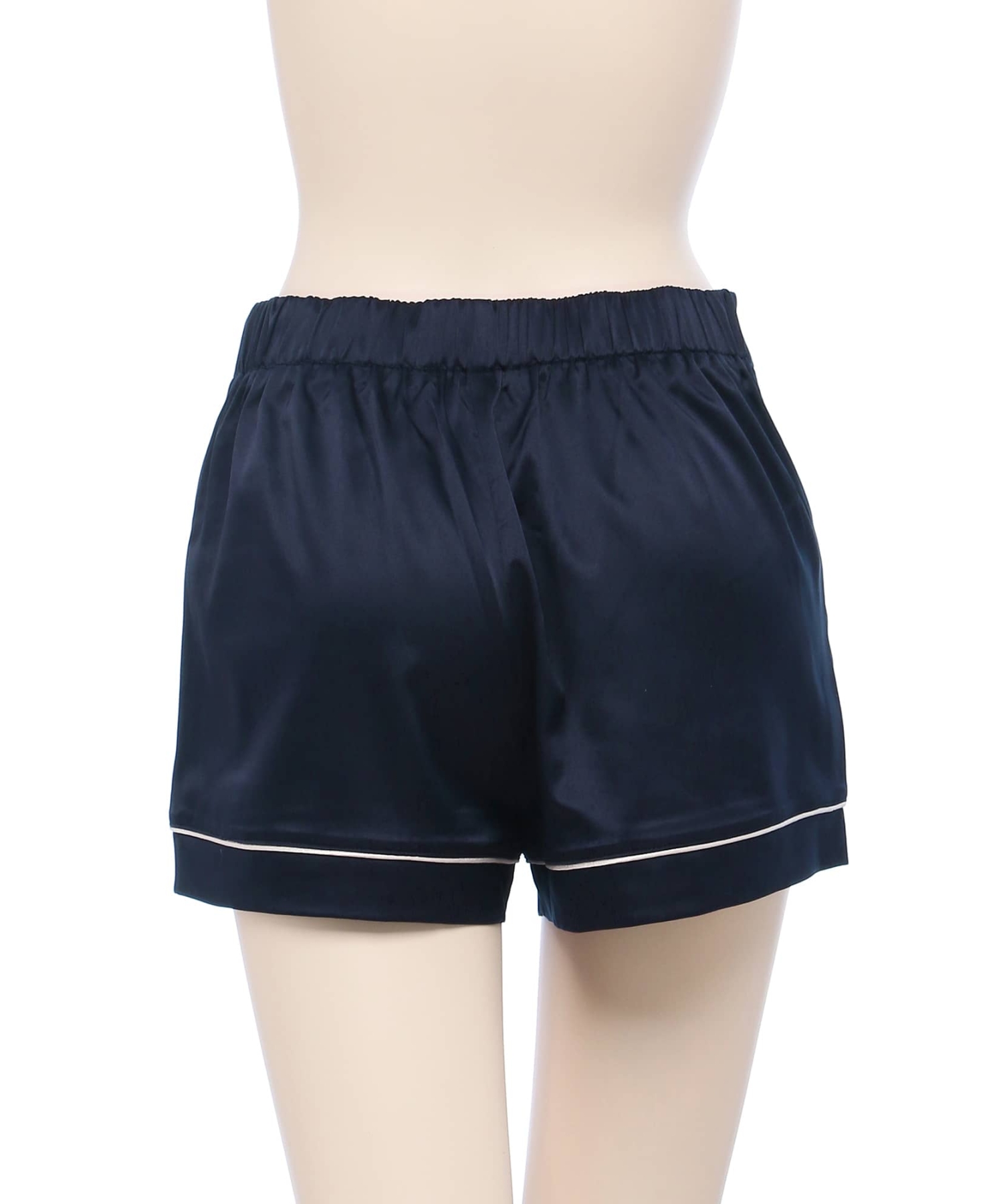 サテンシャツ ショートスリーブセット