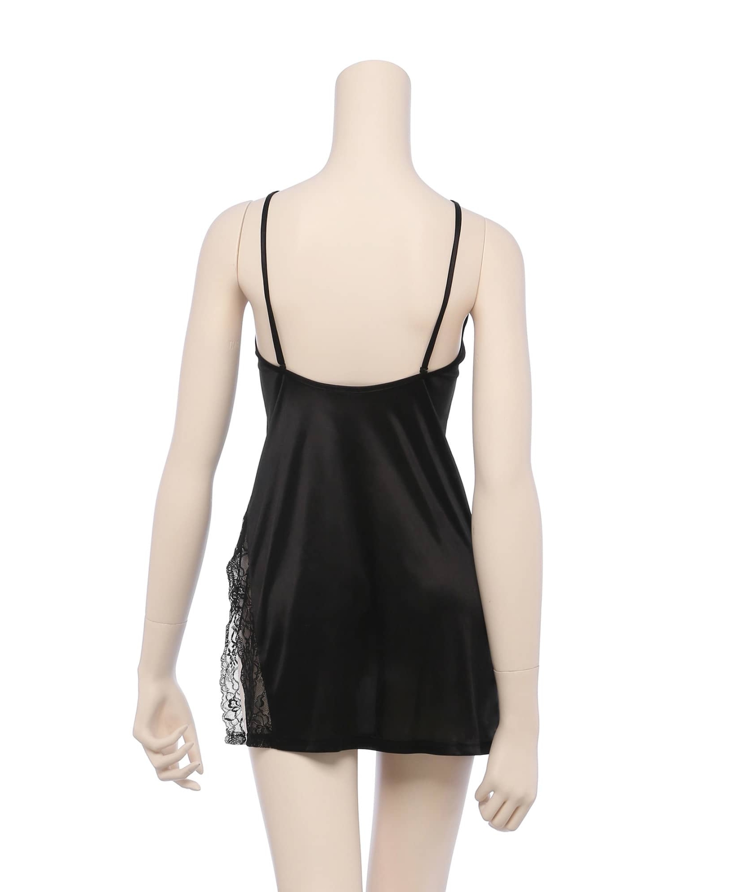 サイドスリットスリップ ワンピース