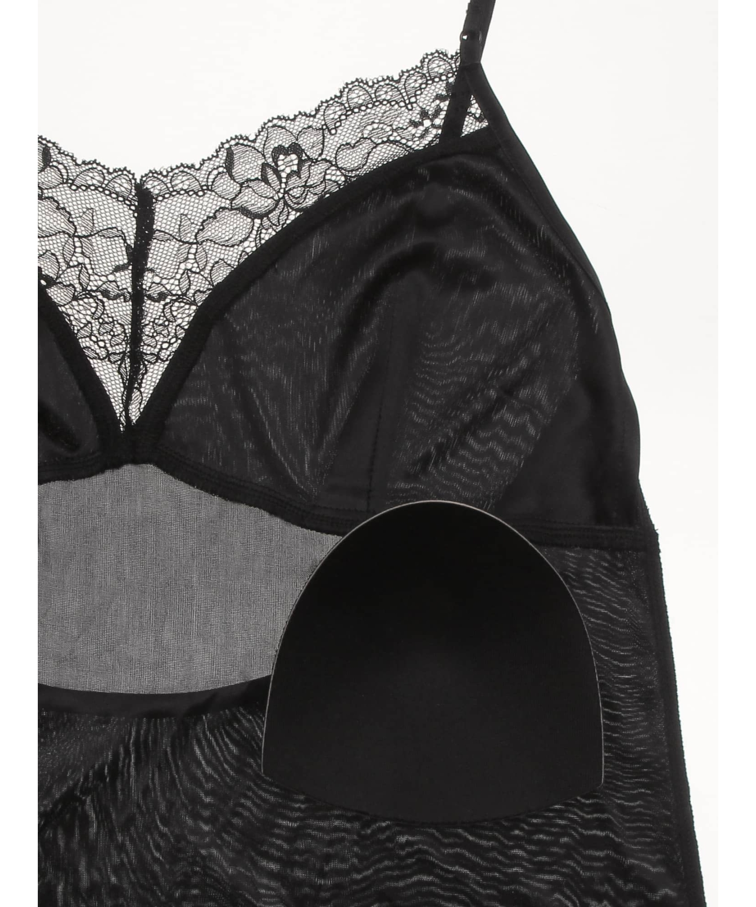 サイドスリットスリップ ワンピース