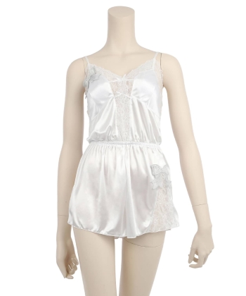 レーシーリボン ロンパース