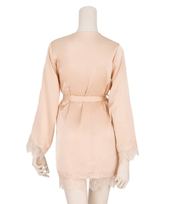 サテンレース ワンピース・ガウンセット