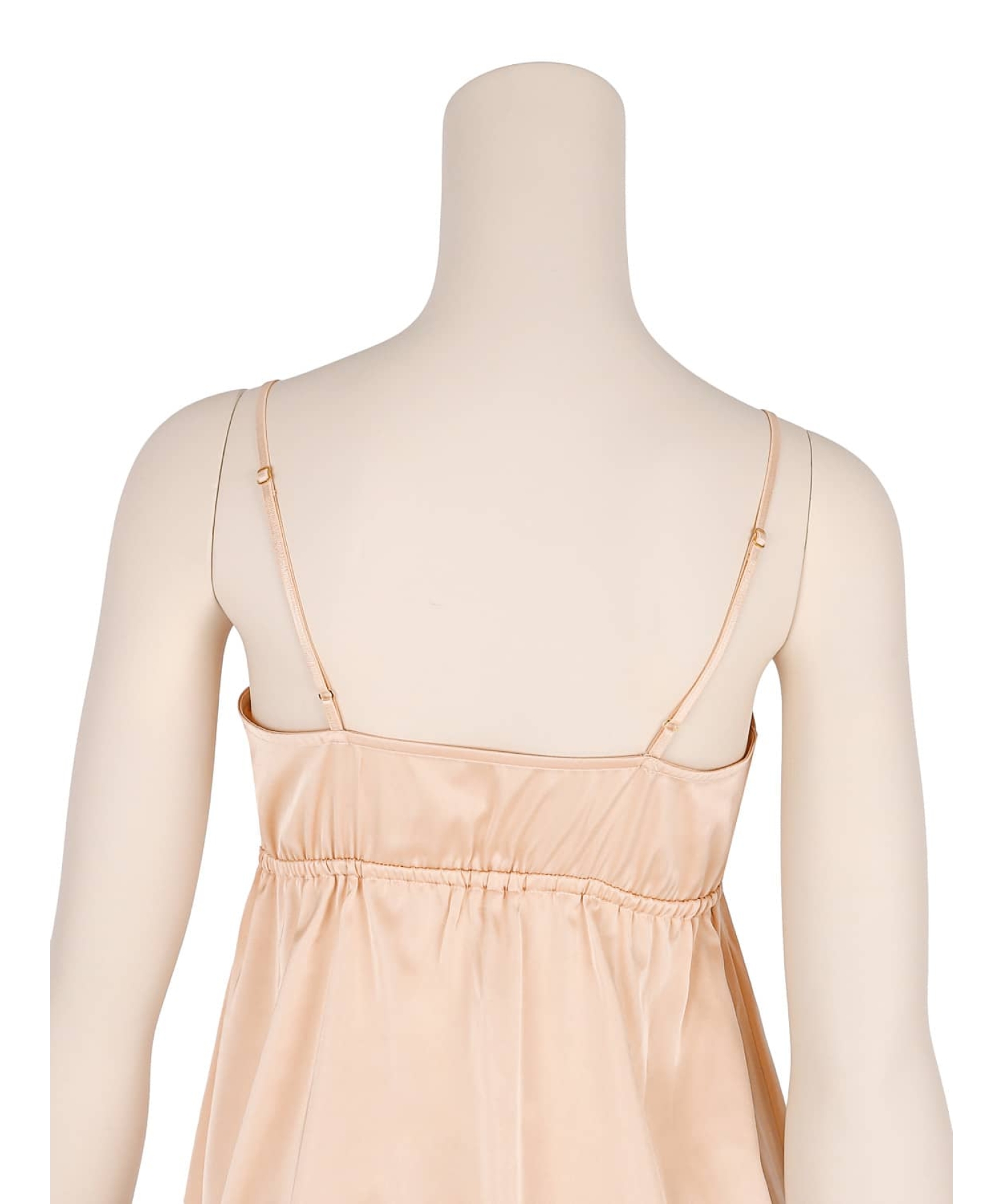 サテンレース ワンピース・ガウンセット