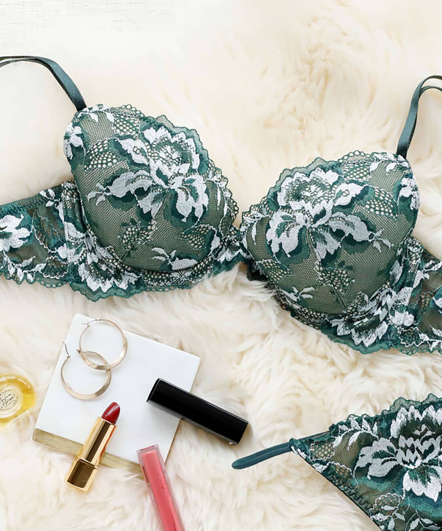 クラシックフラワーグラマーアップ ブラ