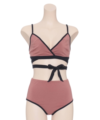ラップリボンブラレット ブラショーツセット
