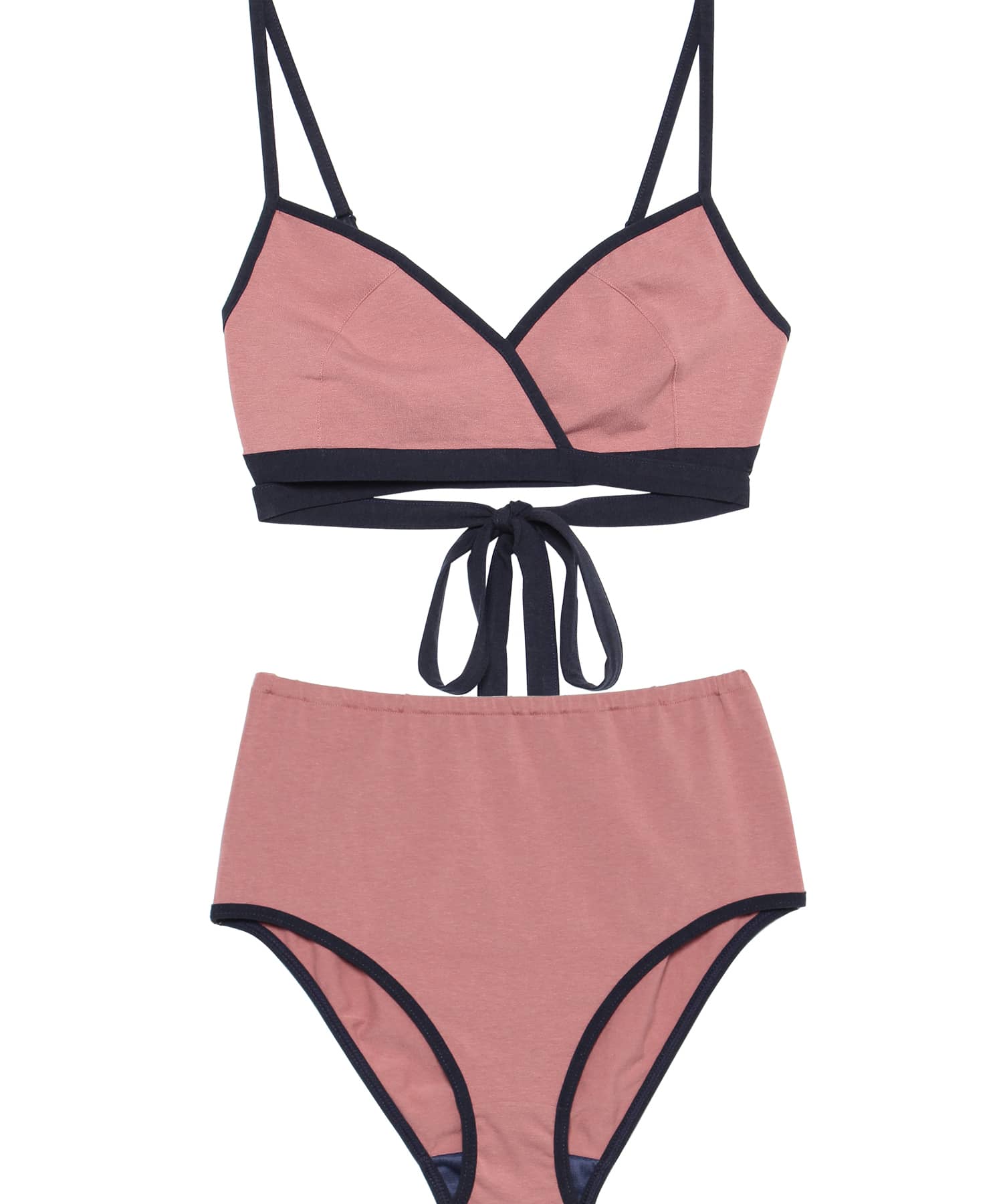 ラップリボンブラレット ブラショーツセット