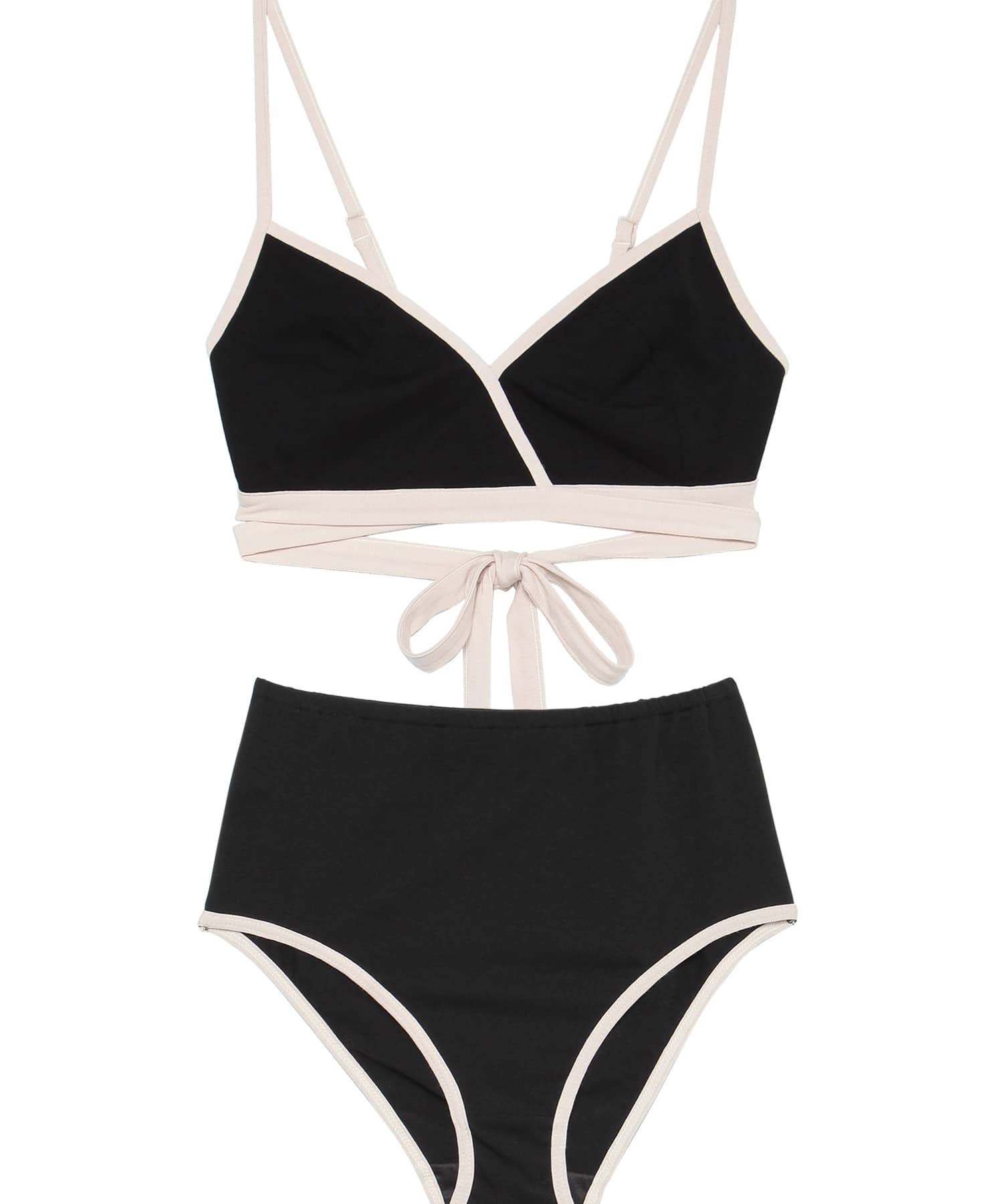 ラップリボンブラレット ブラショーツセット