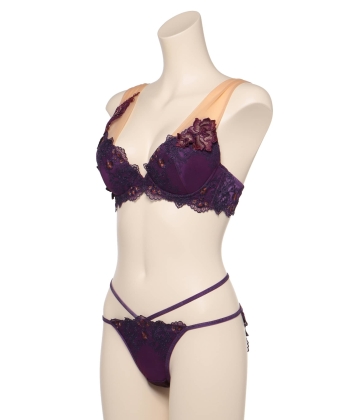 アンティークフラワー グラマーアップ ブラセット