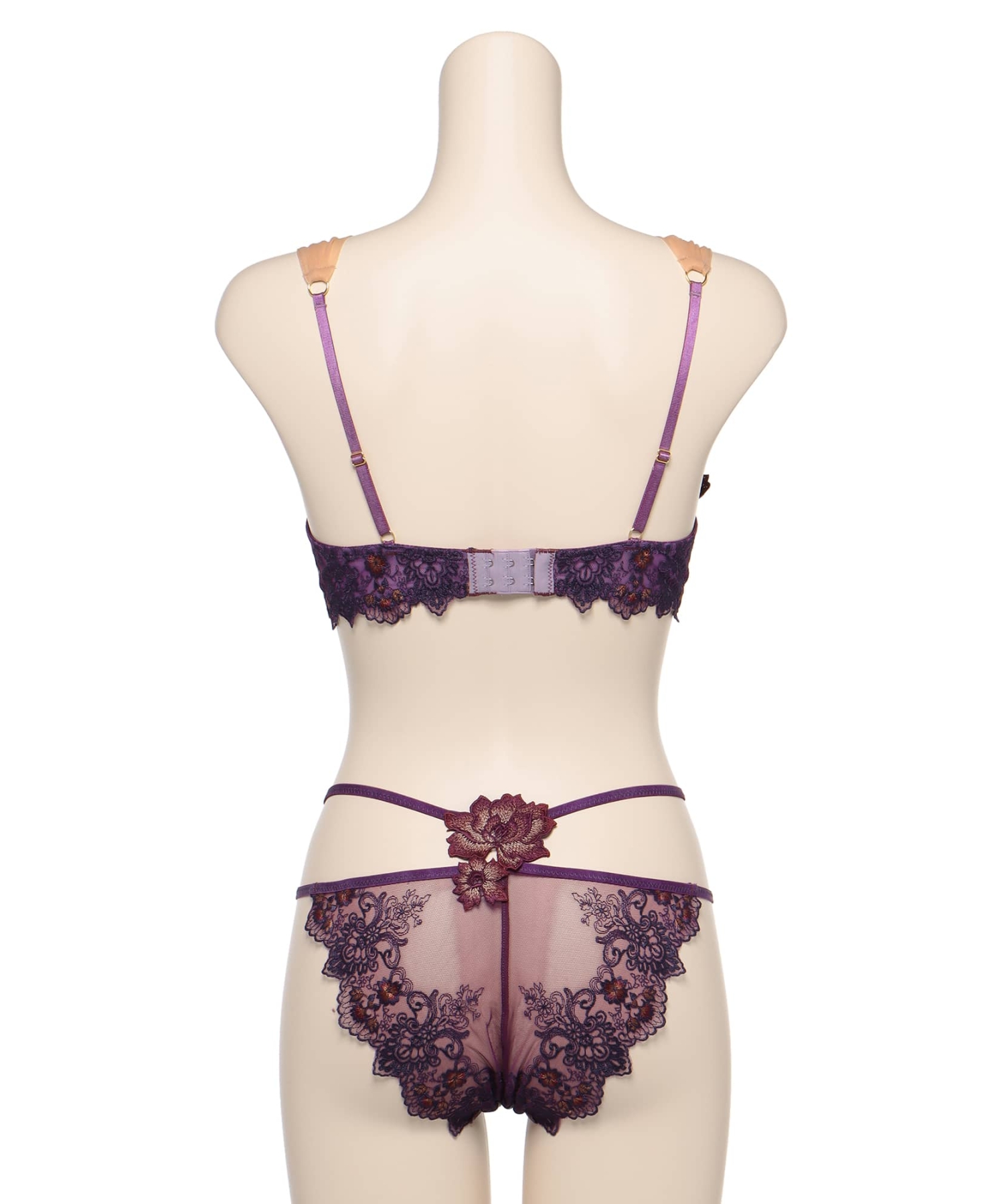 アンティークフラワー グラマーアップ ブラセット