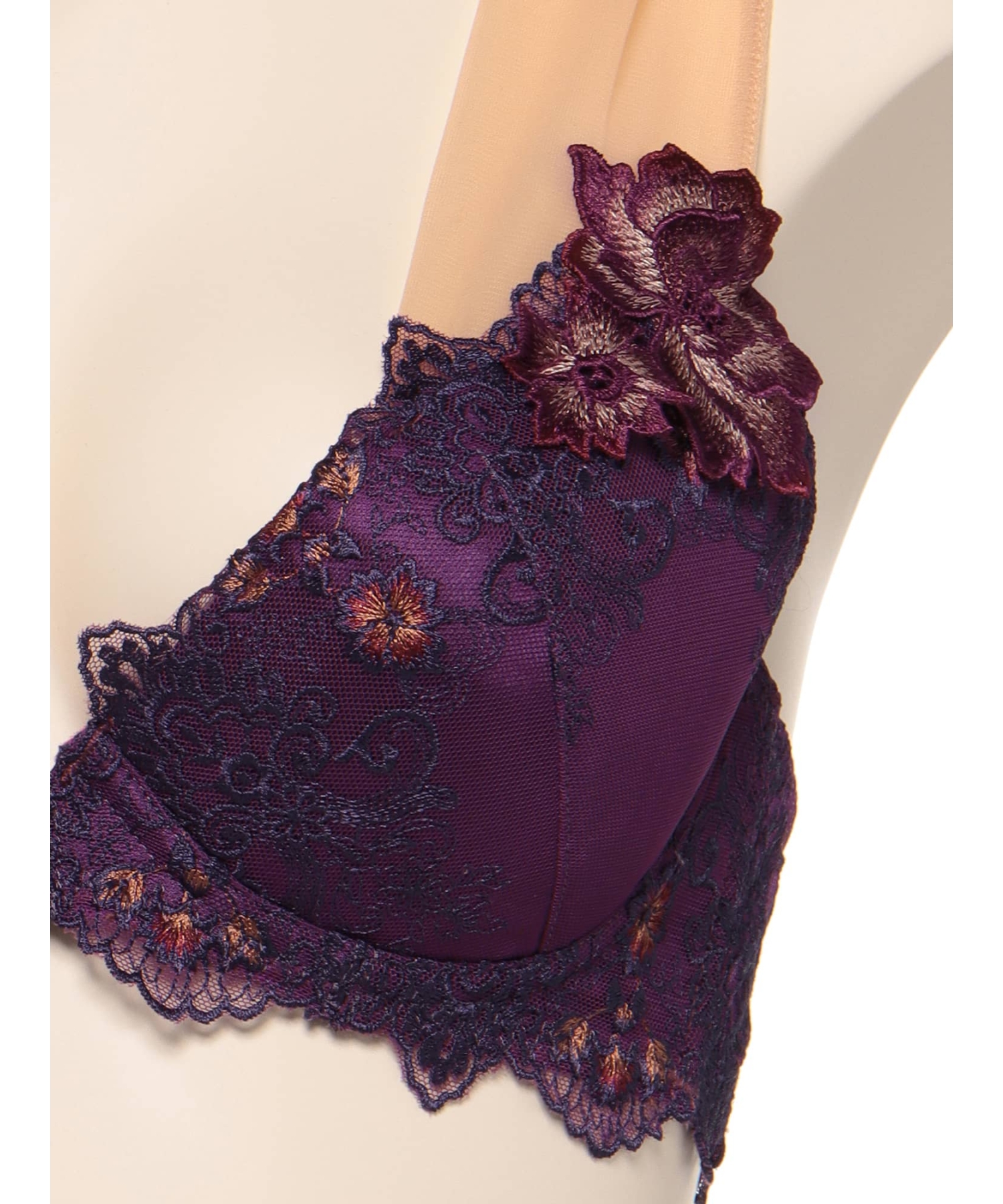 アンティークフラワー グラマーアップ ブラセット