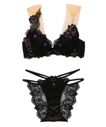 アンティークフラワー グラマーアップ ブラセット