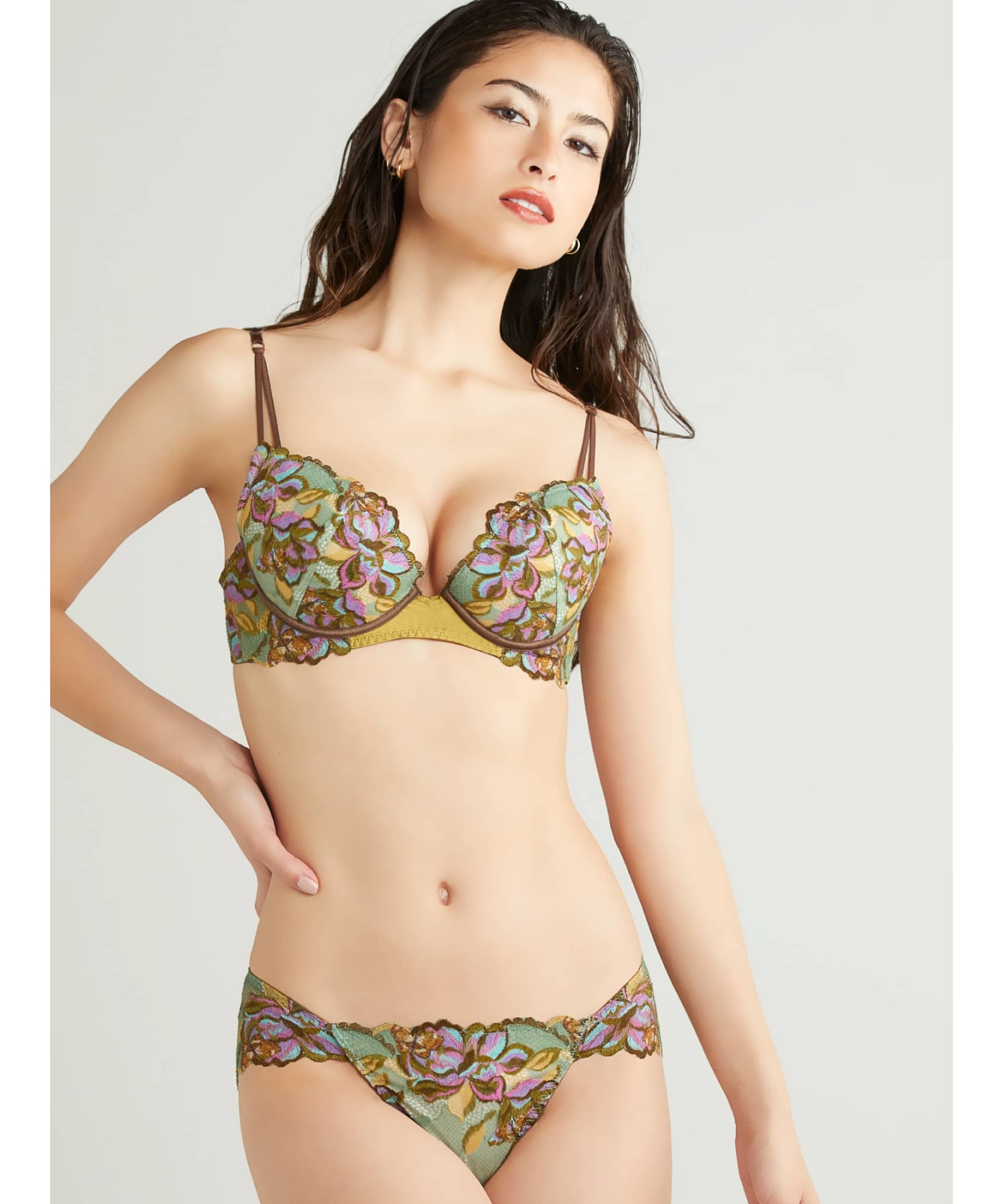 フラワーガーデンレース Tバック