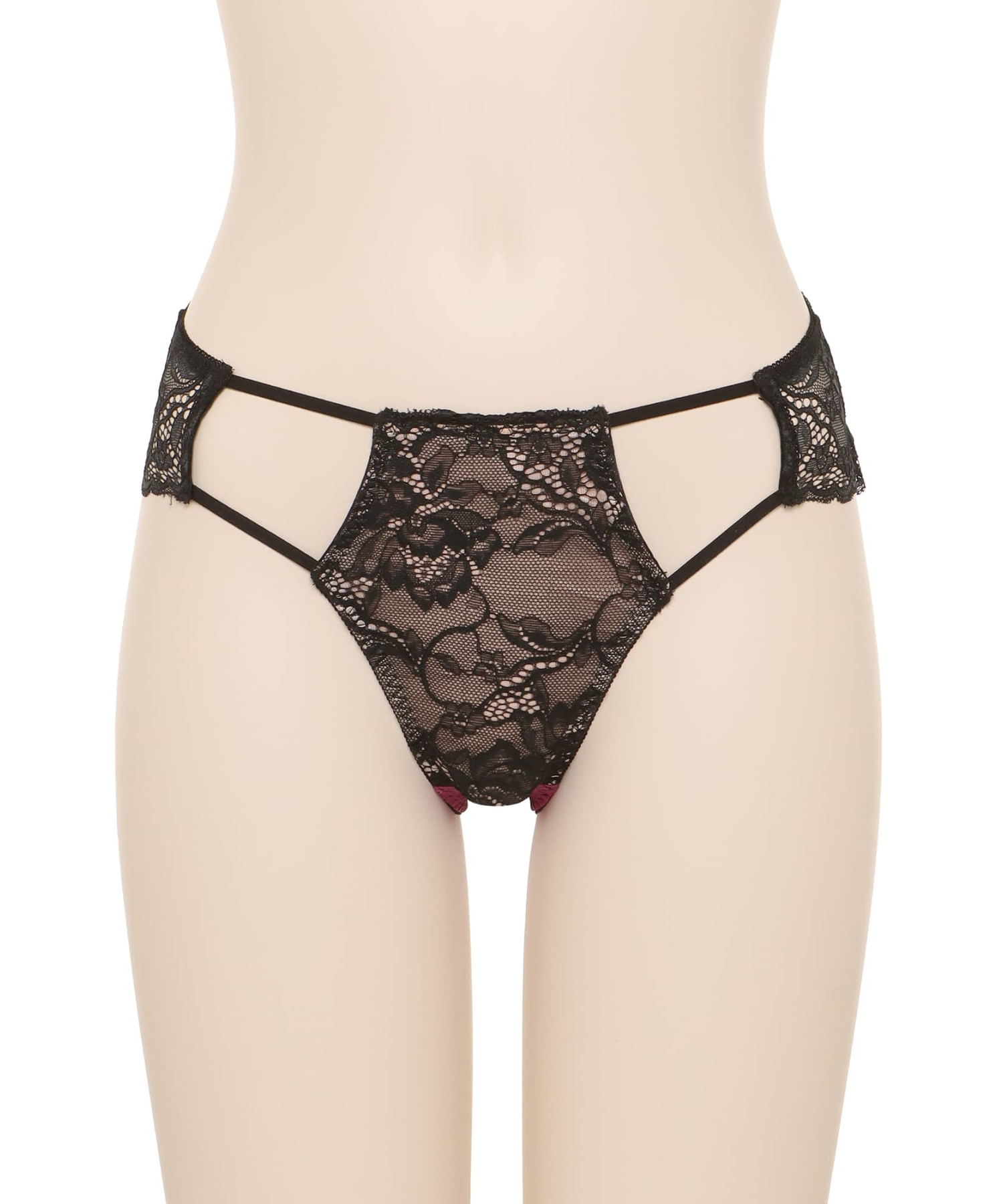 ジュエリーサテンリボンレース ショーツ