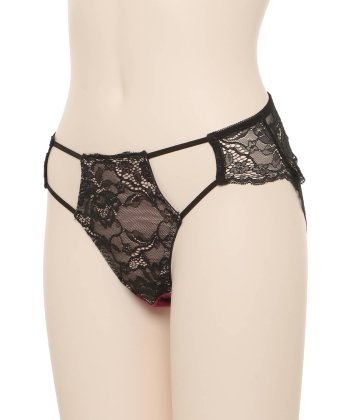 ジュエリーサテンリボンレース ショーツ