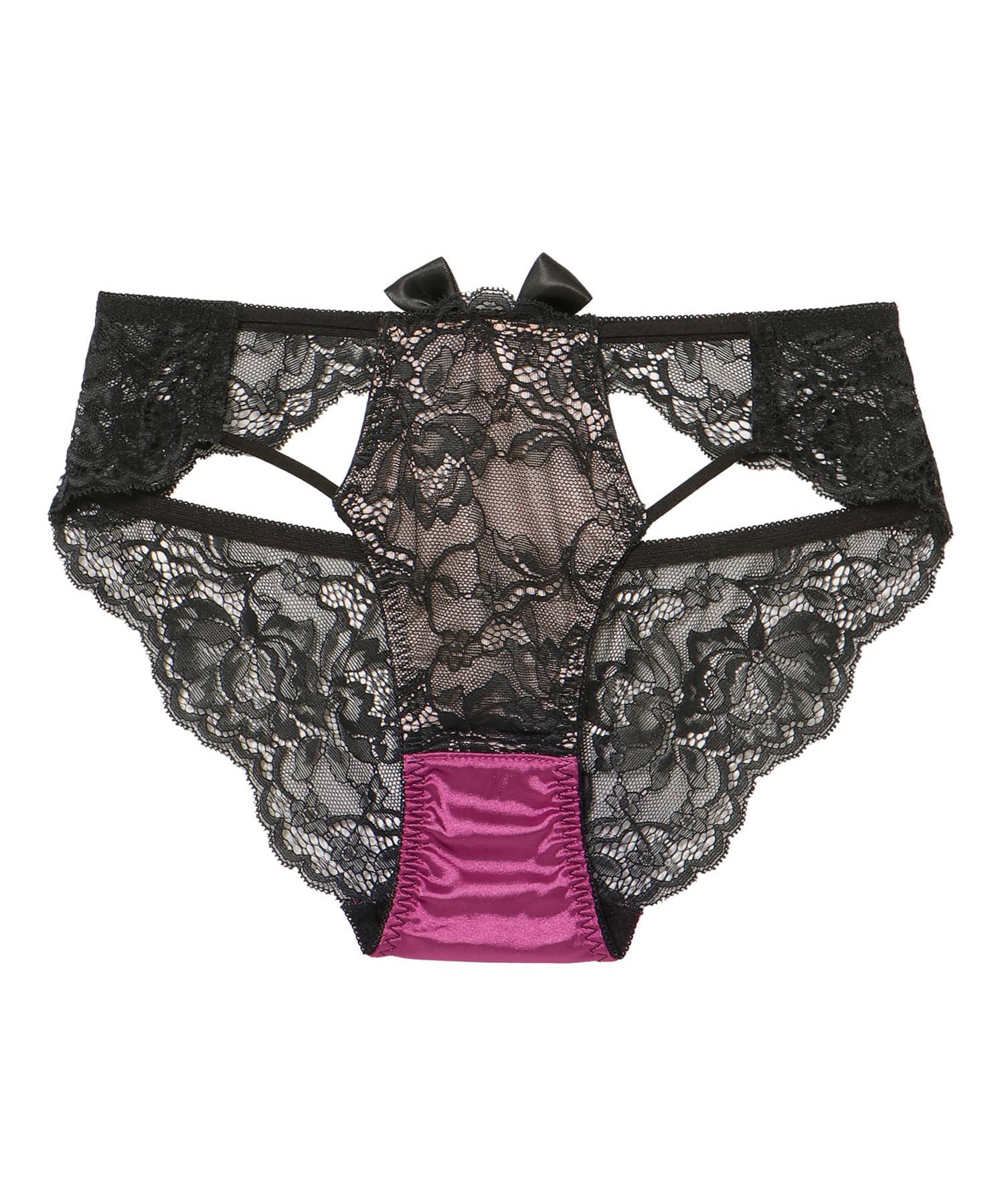 ジュエリーサテンリボンレース ショーツ