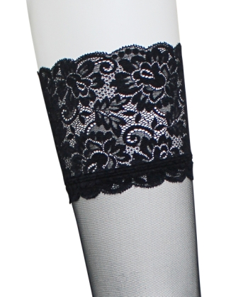 レースガーターネットストッキング