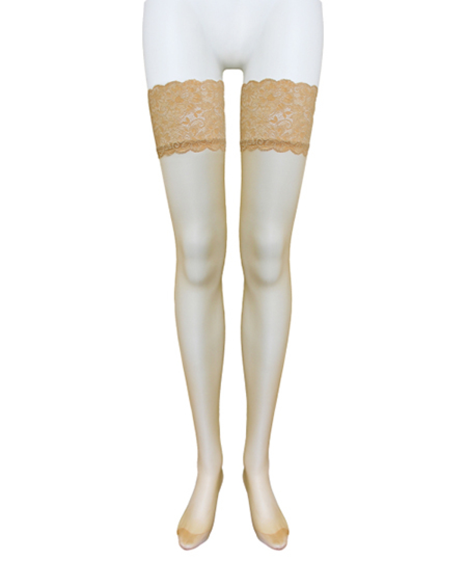 レースガーターネットストッキング