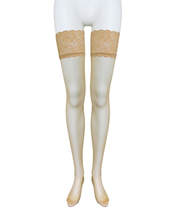 レースガーターネットストッキング