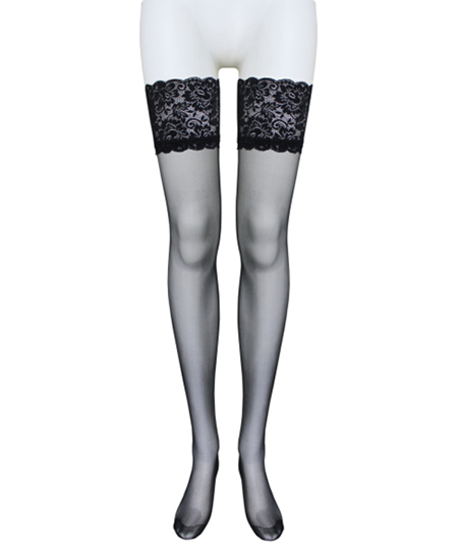 レースガーターネットストッキング