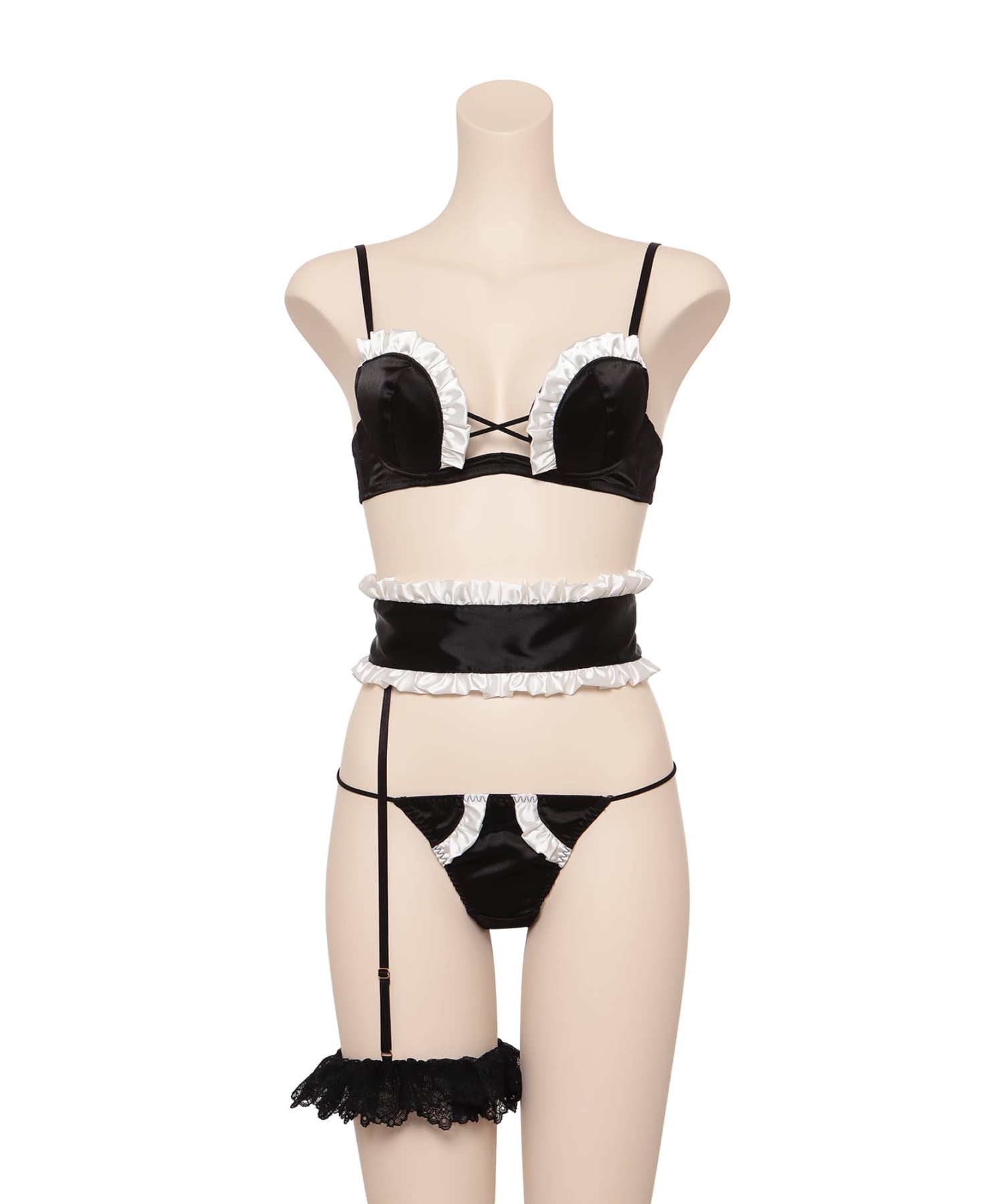 ラッフルサテン ホットリフト ブラセット