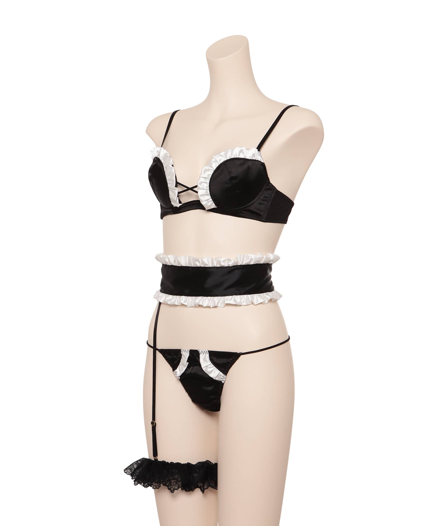 ラッフルサテン ホットリフト ブラセット